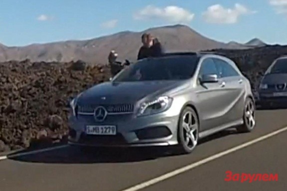На этой фотографии хэтчбек в AMG-обвесе