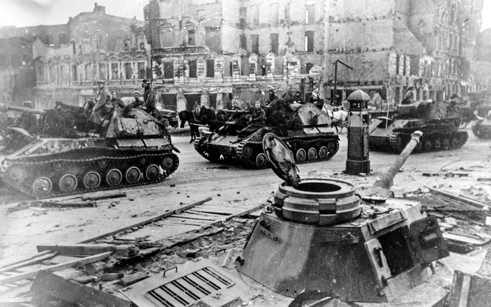 Самоходная установка СУ‑76, 140 л. с., 1943-1945 годы.