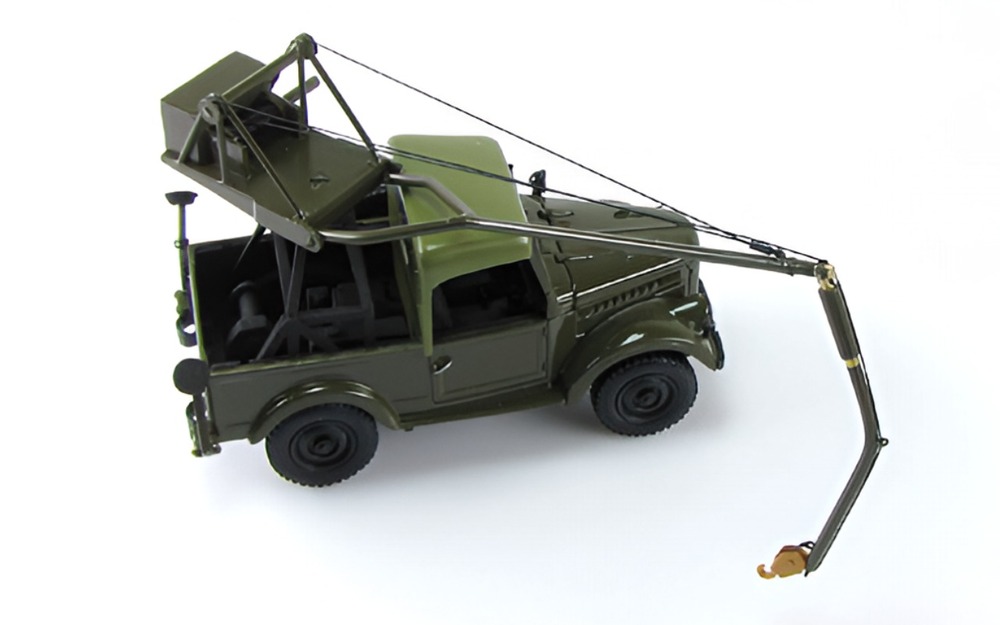 Модель автокрана на базе ГАЗ-69