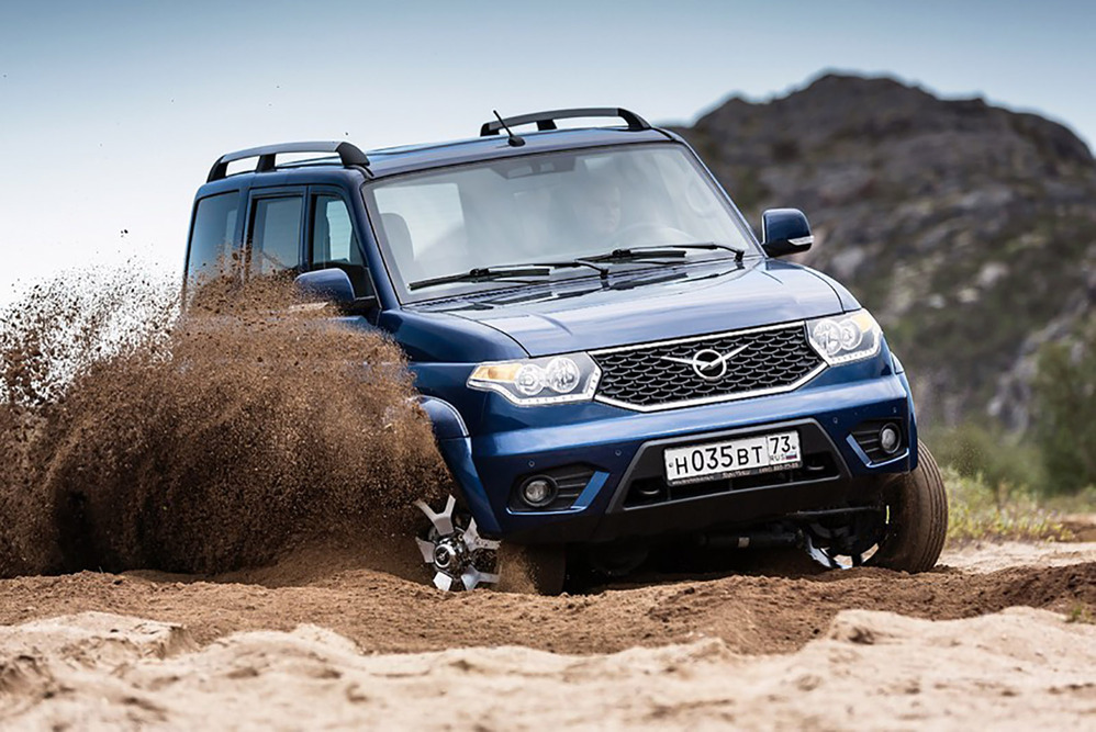 УАЗ Патриот с новой коробкой - процесс идет!