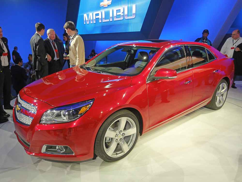 Chevrolet показала фото нового Malibu