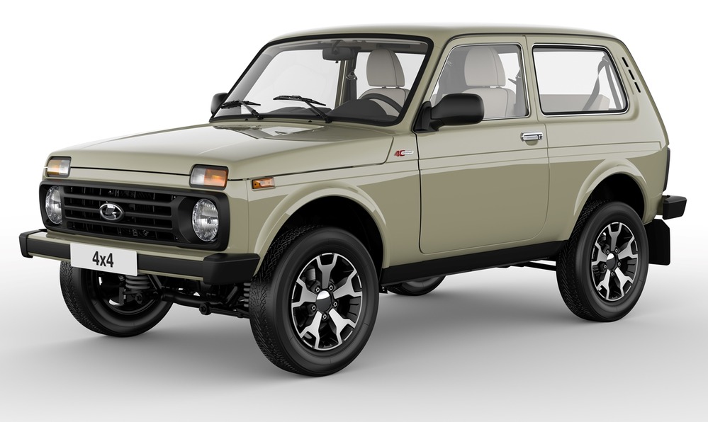Ладу 4x4 принарядили к юбилею