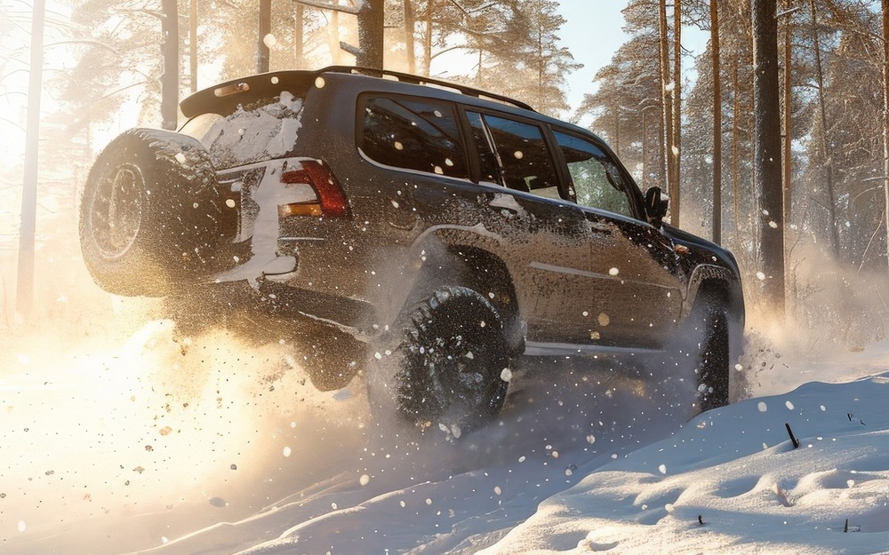 Как правильно выезжать из сугробов на машине с АКП