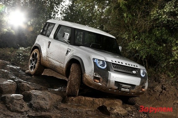 Land Rover показал предвестника нового Defender - концепт DC100