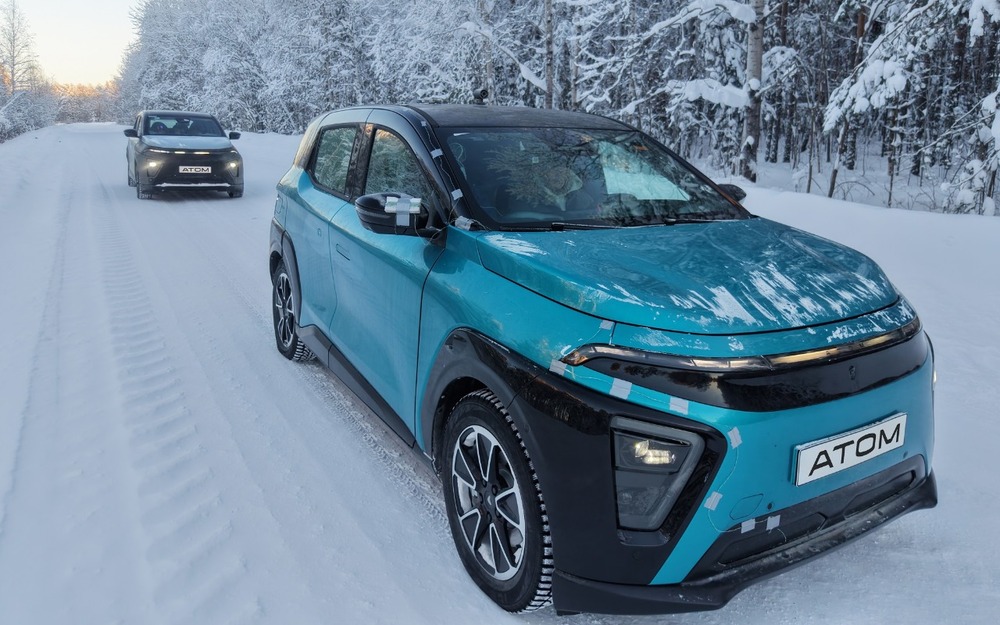 Электромобиль Атом испытали в Сургуте