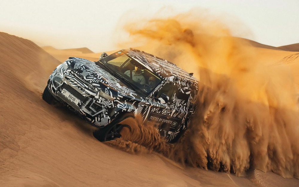 Новый Land Rover Defender: еще более проходимый
