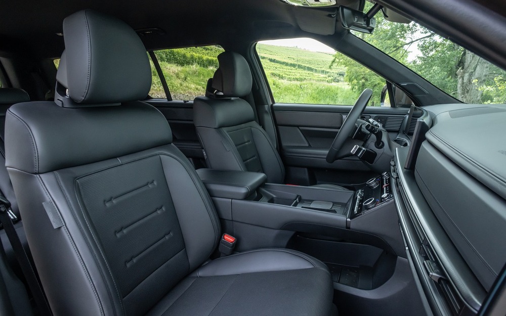 Интерьер Hyundai Santa Fe