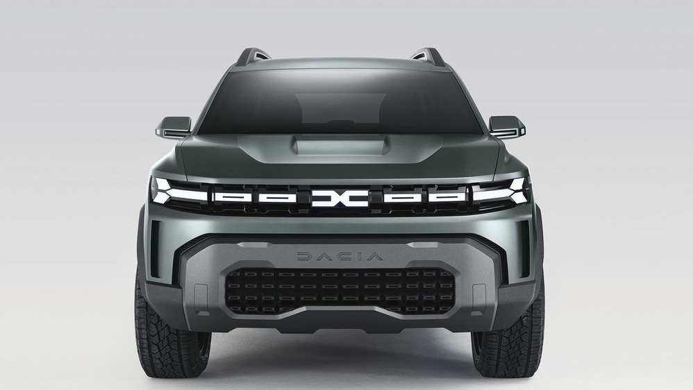 Как Duster, но побольше - показан кроссовер Dacia Bigster
