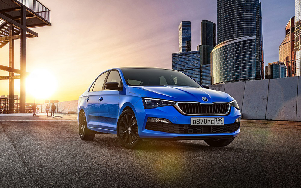 Появилась спецверсия Skoda Rapid - Hockey Edition