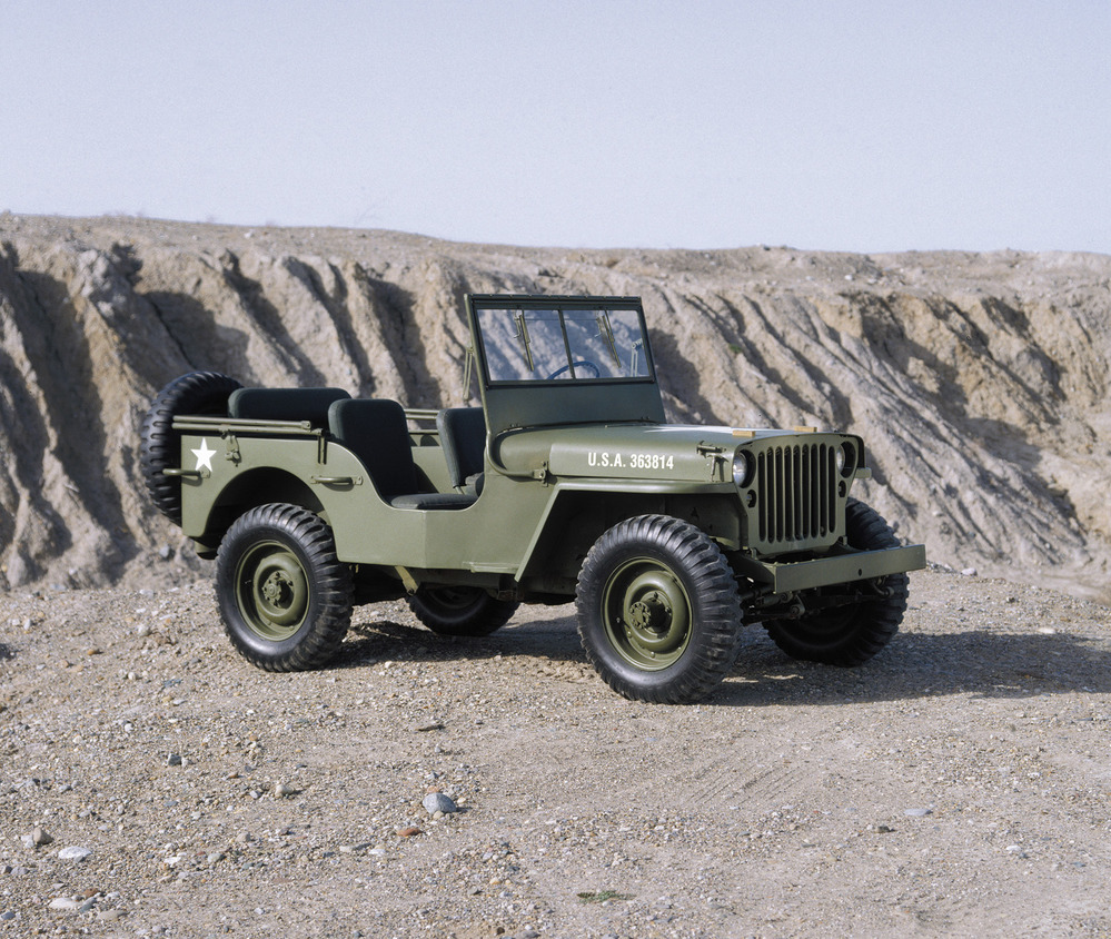 Канонический Willys MB (1941 - 1945 гг.), он же Ford GPW.