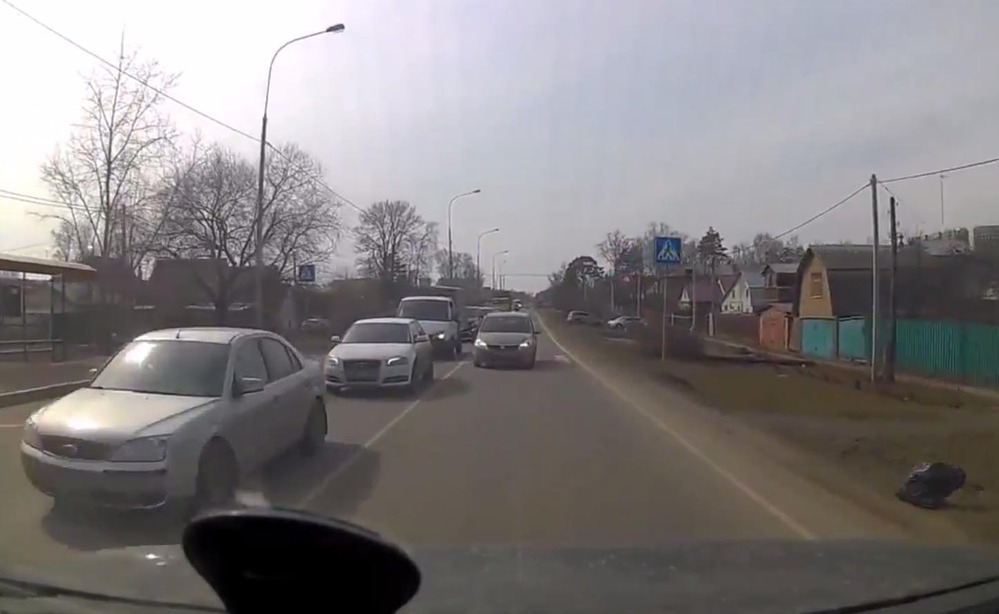 Опять встречка! (ВИДЕО)
