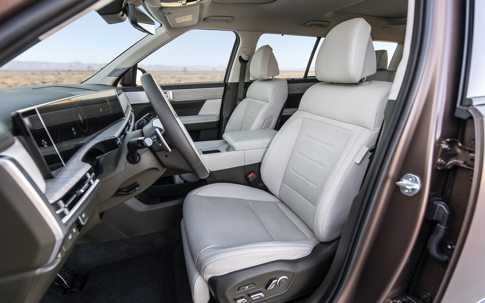 Интерьер Hyundai Santa Fe