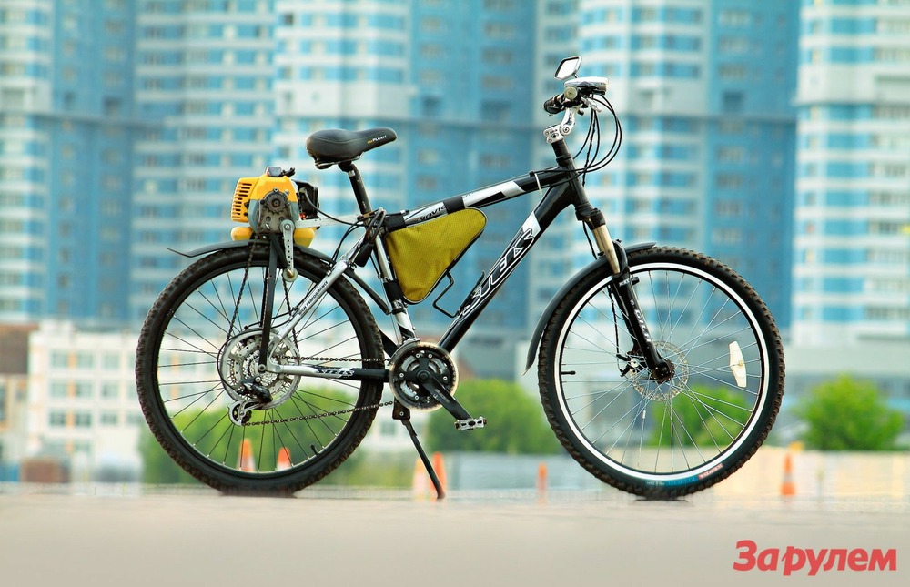 Маунтинбайк с моторчиком - тема носится в воздухе. Однако в металле она воплощается либо в виде концептов, либо строится энтузиастами (особенно в этом преуспели французы).