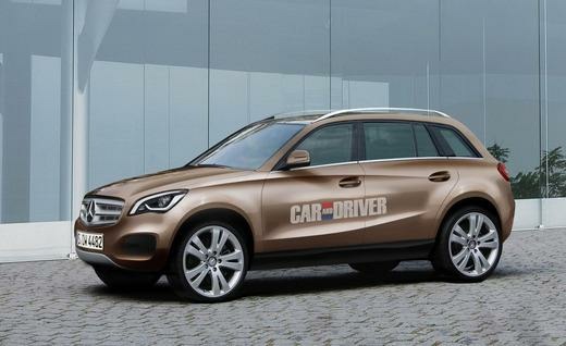Mercedes превратит А-класс в кроссовер