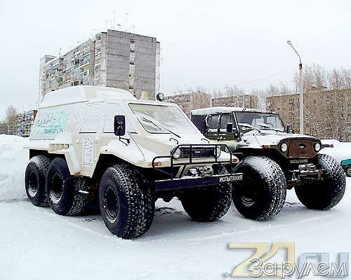 &quot;Бигфуты&quot; в сугробах Коми