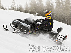 На очень длинной гусенице