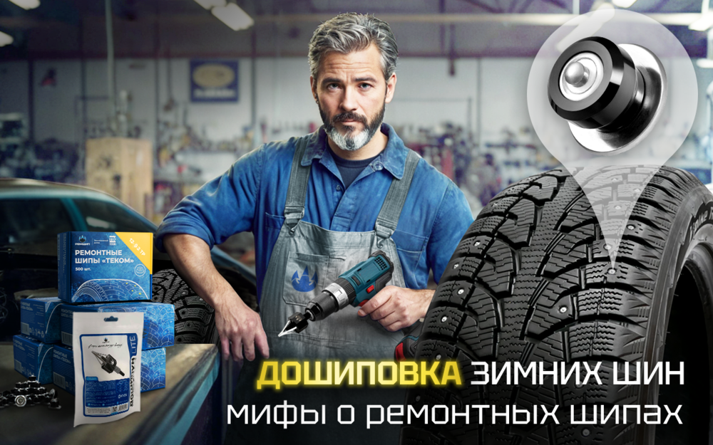 Топ-5 мифов о дошиповке: купить зимнюю резину или сэкономить без рисков?
