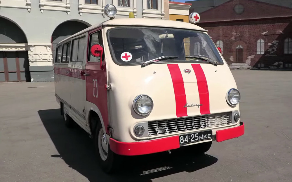На чем возили больных в Советском Союзе - видеотест «рафика»