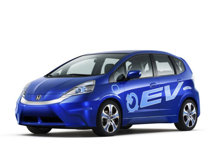 Honda показала электромобиль Fit EV
