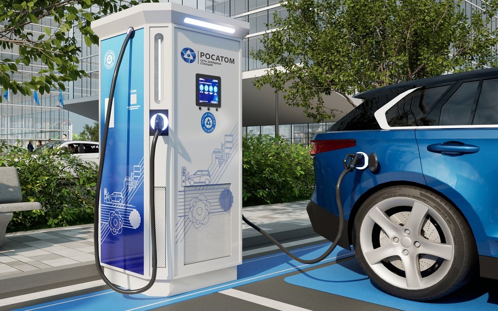 «Росатом» построит электрозарядки там, где они нужнее всего