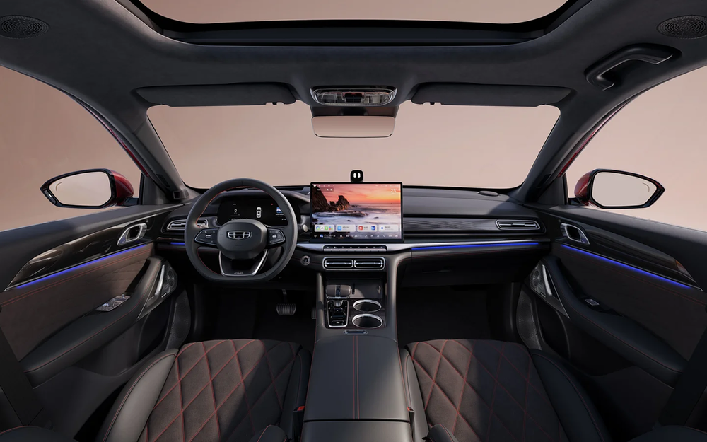 Интерьер Geely Preface Plus