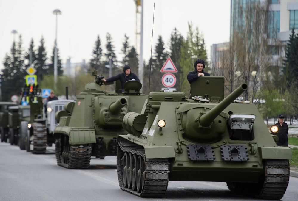 Дороги перед парадом Победы проверили лазером