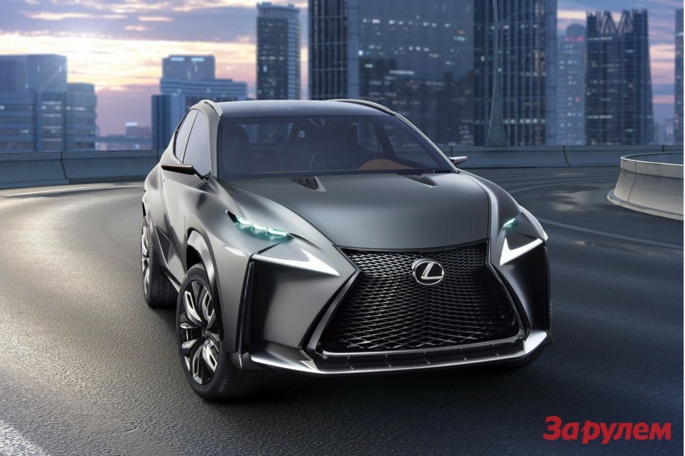 Lexus показал турбированный концепт LF-NX Turbo
