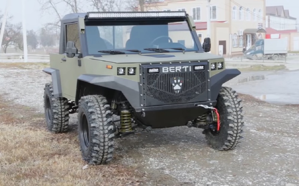 Berti Track Wolf из Чечни: как он едет и сколько стоит
