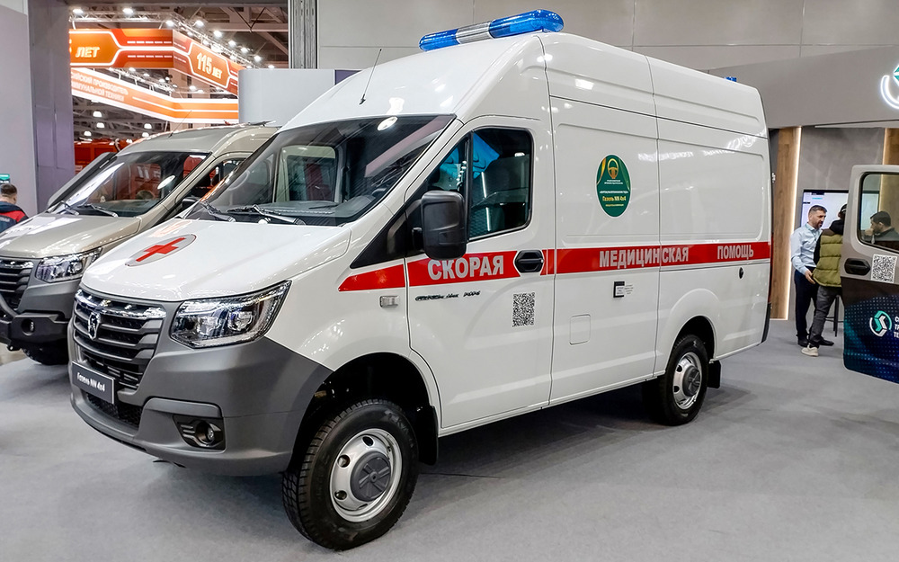 «Скорая помощь» класса В на базе короткой полноприводной Газели NN