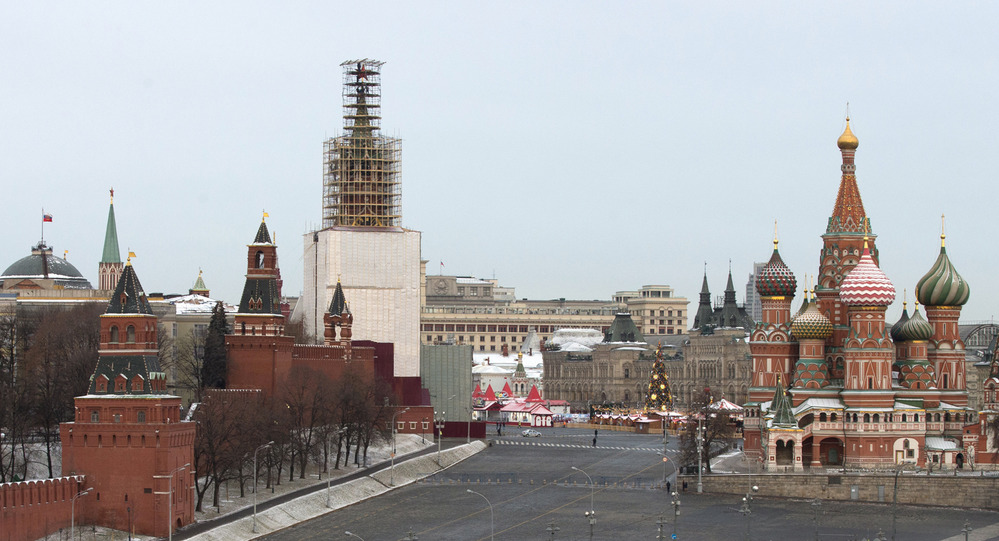 Полиции пришлось преследовать эвакуатор, выехавший на Красную площадь