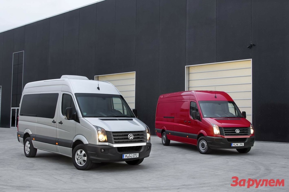 Volkswagen представил обновленный Crafter
