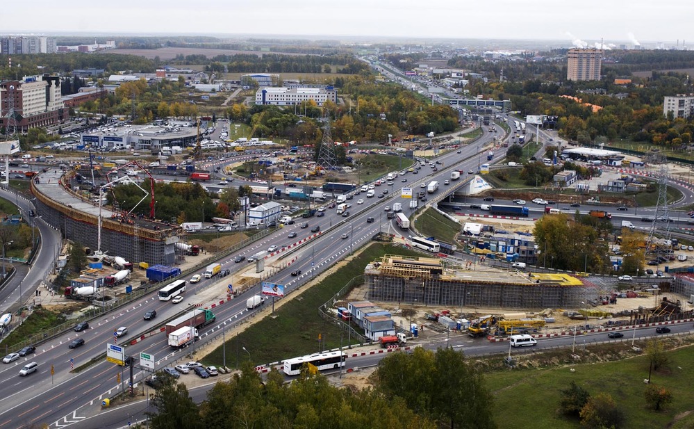 На МКАДе реконструируют 12 развязок