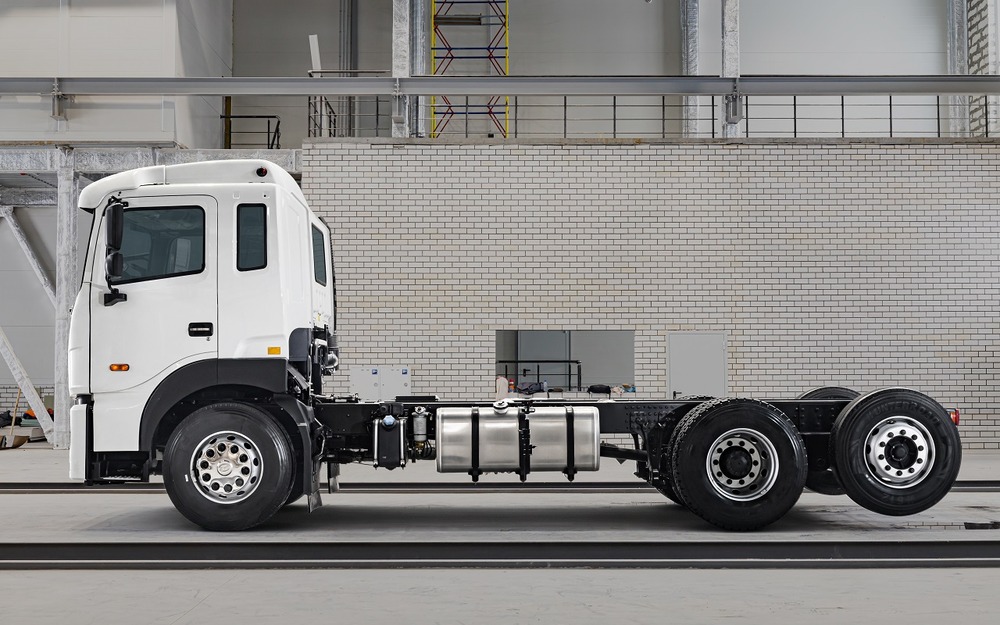 JAC N200 с третьей поворотной осью