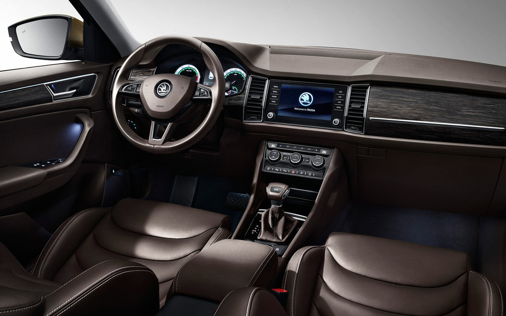 Интерьер Skoda Kodiaq