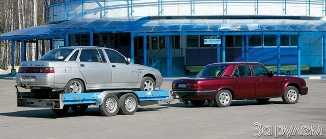 Прицепы-автовозы. Сели на хвост