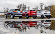 Тест в цифрах: Обновленный Belgee X70 против Changan UNI-S и Jetta VS5