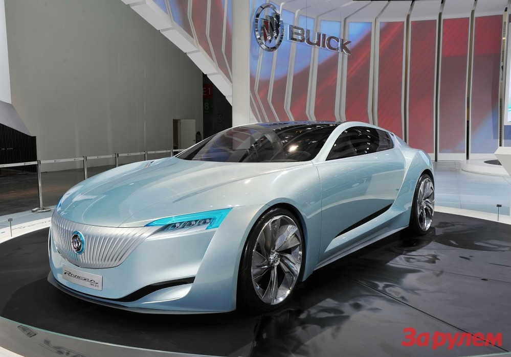 Концепт Buick показал в Шанхае динамическую природу воды
