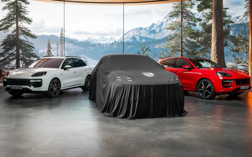 Известна дата премьеры электрического Porsche Cayenne