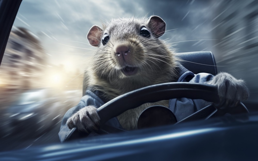 Крысы начали атаковать машины россиян