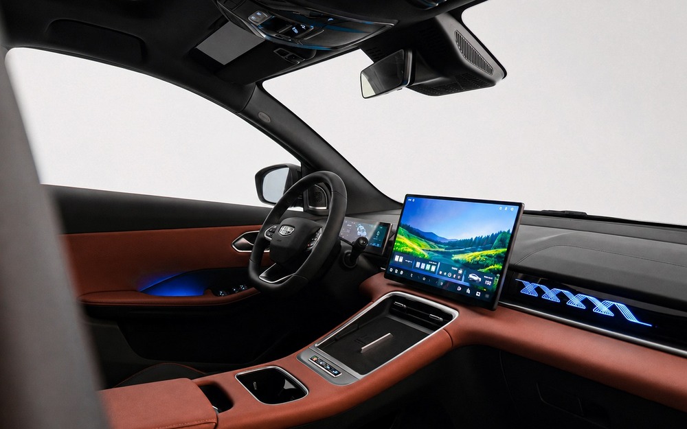 Интерьер Geely Coolray