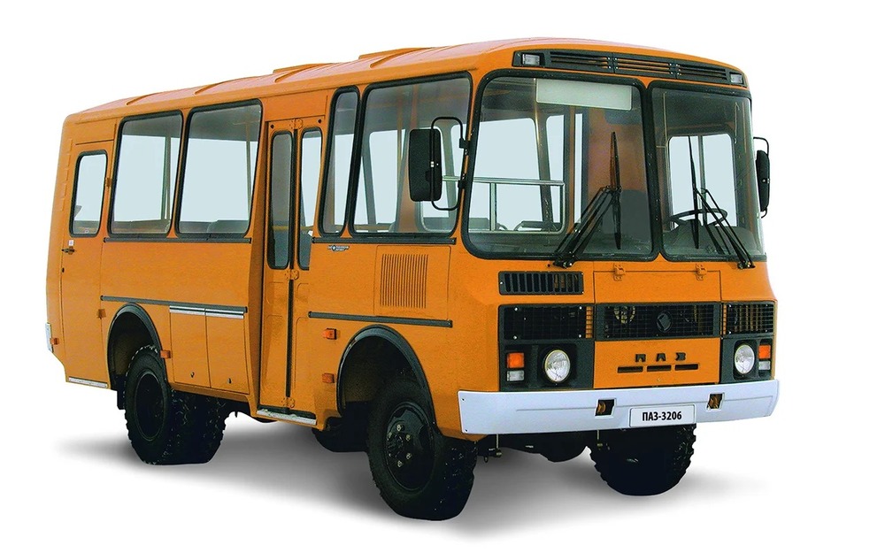 Потомок ПАЗ-3201 - появившийся в 1990-х ПАЗ-3206
