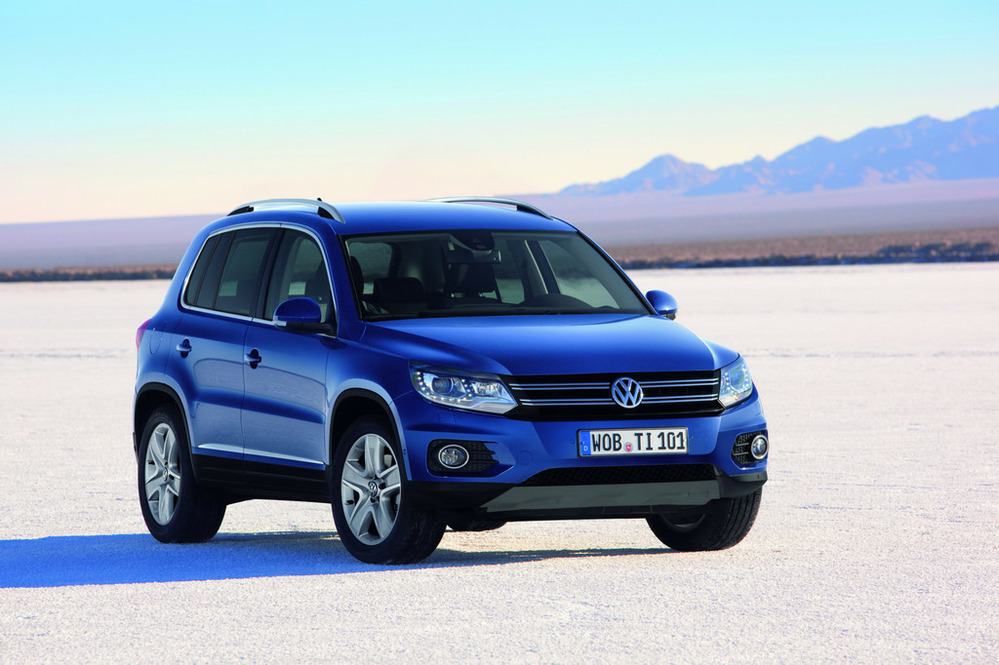 Обновленный VW Tiguan получит три новых мотора