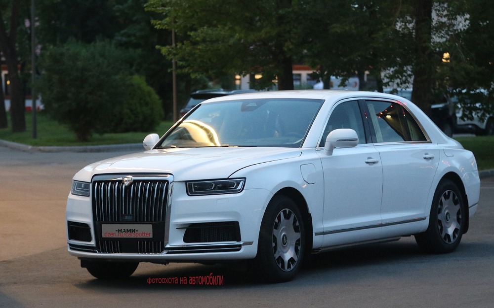 Электрифицированный Aurus Senat - первое фото!