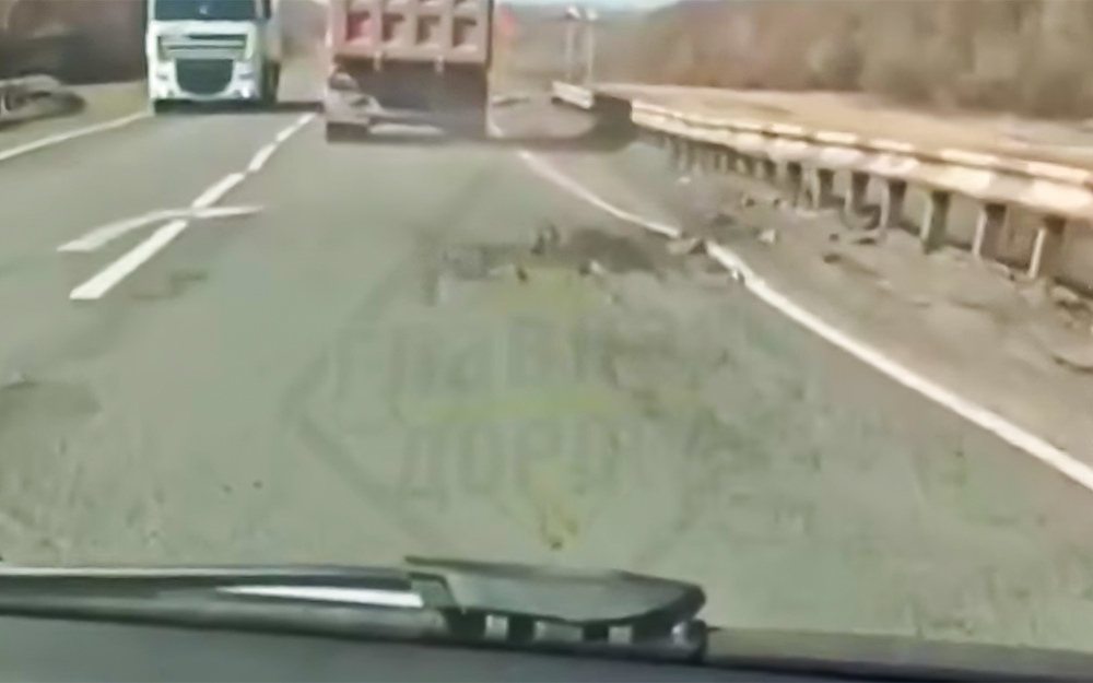 Еще одна трасса претендует на звание худшей в России (видео)