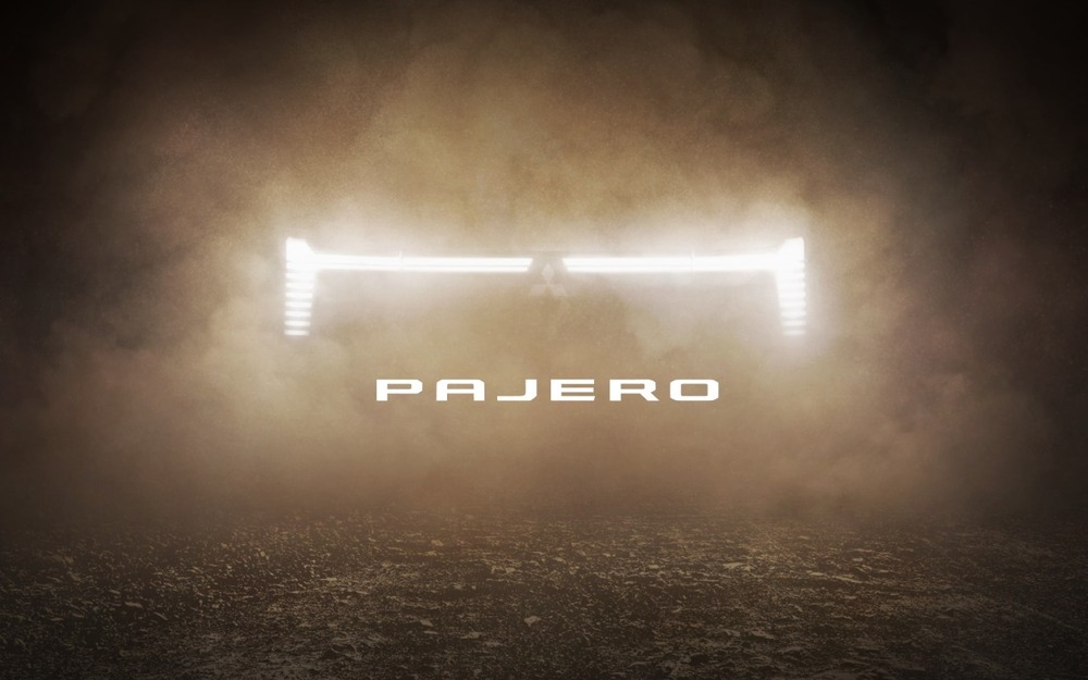Тизер Mitsubishi Pajero