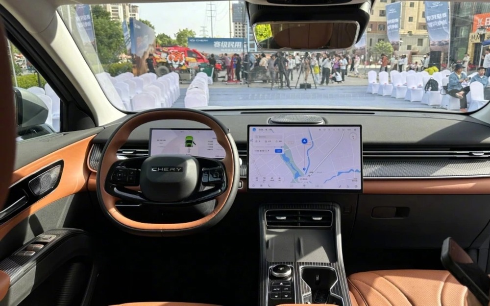 Интерьер Chery Tiggo 8 Plus