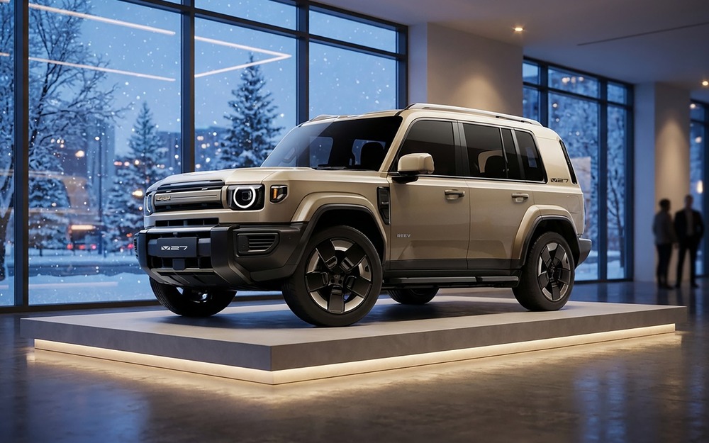 Первый «живой» iCaur V27 показали дилерам на закрытой презентации