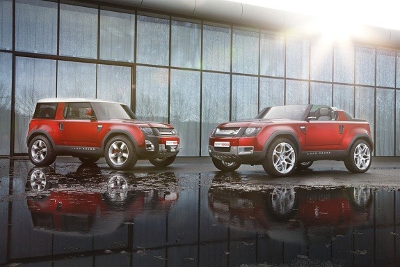 Новый компактный Land Rover или Range Rover (не исключено, что модель будут продавать под люксовым брендом) станет походить на франкфуртский концепт-кар DC100