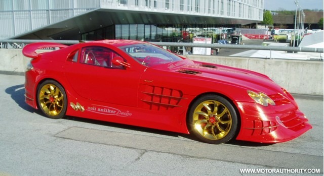 Mercedes-Benz McLaren SLR превратили в ювелирное украшение