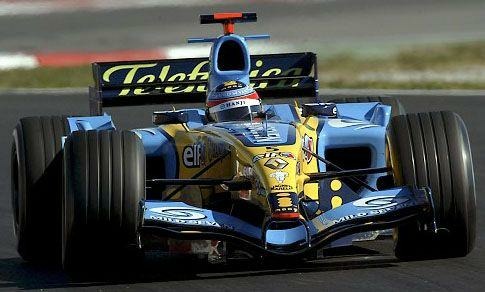 Тесты Renault на трассе в Сильверстоуне (Формула-1)